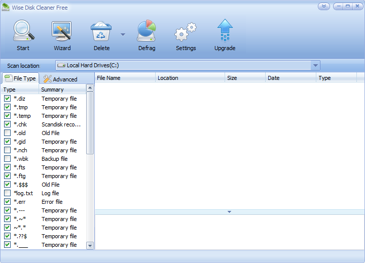 wise disk cleaner 7.79
